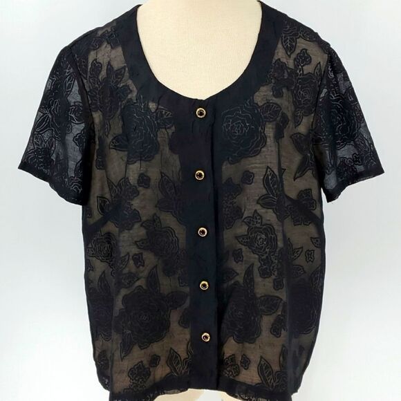 Exclusive Creations women's top by Ingrid. Y3K Plus size.. no tag for size. B… - Picture 1 of 8